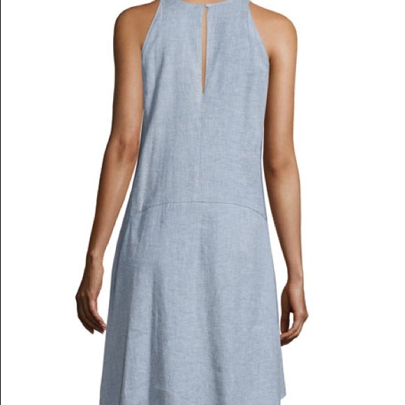 Theory Adlerdale SL Linen blend Tierra Wash Dress - Picture 4 of 11